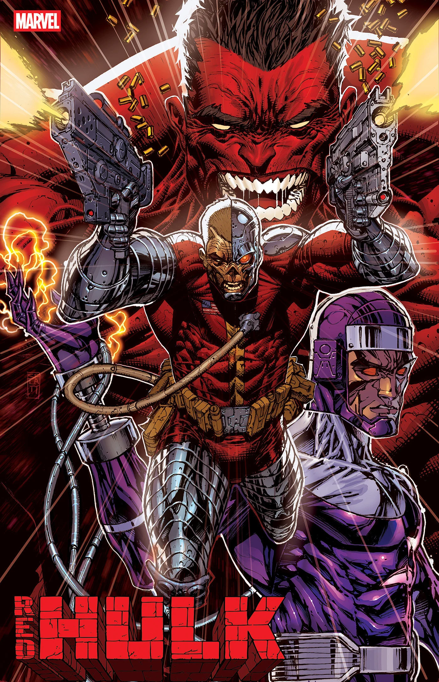 Red Hulk #9 Stephen Platt Variant [Doom]