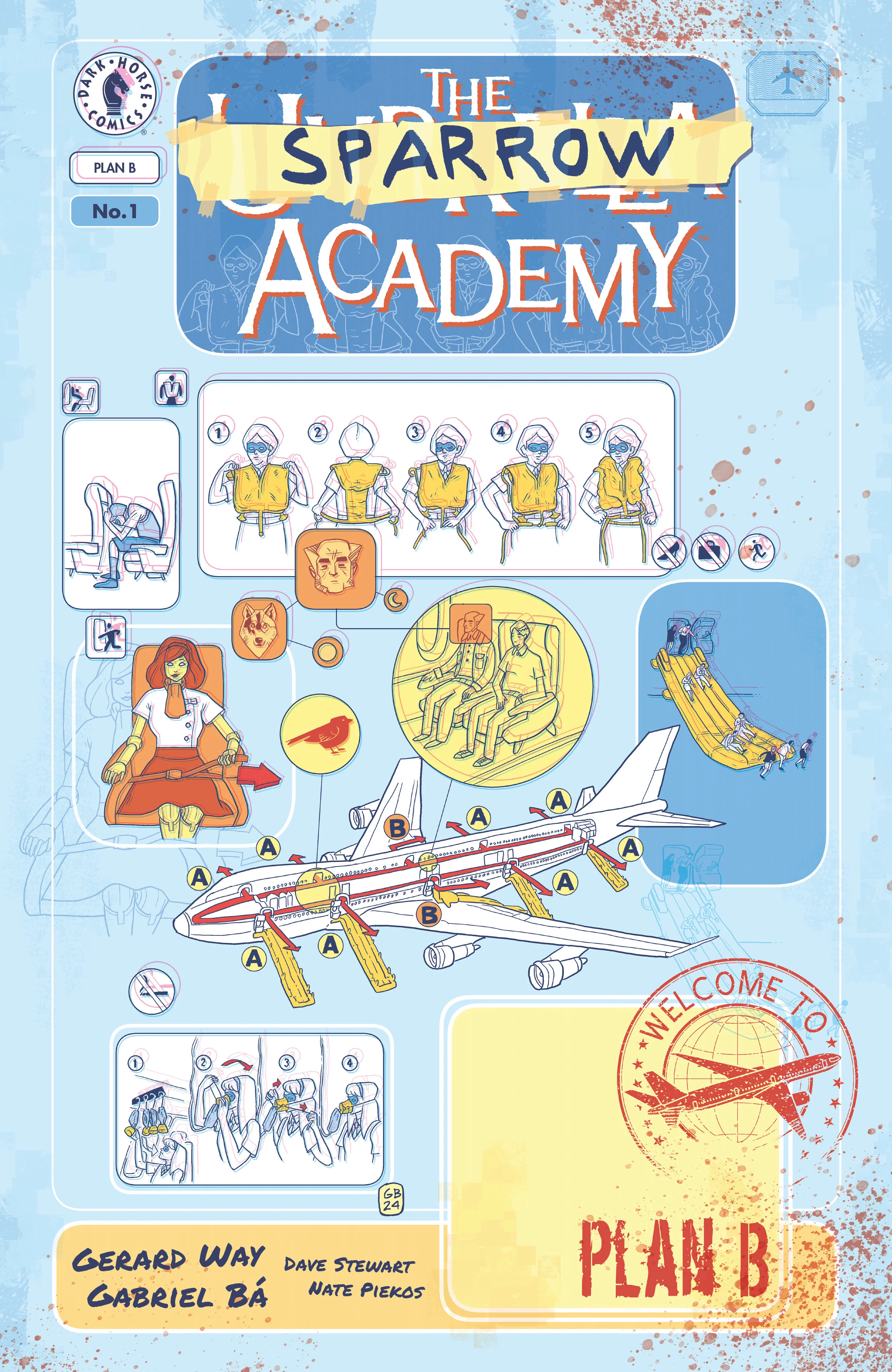 The Umbrella Academy: Plan B #1 (Cover A) (Gabriel Bá)