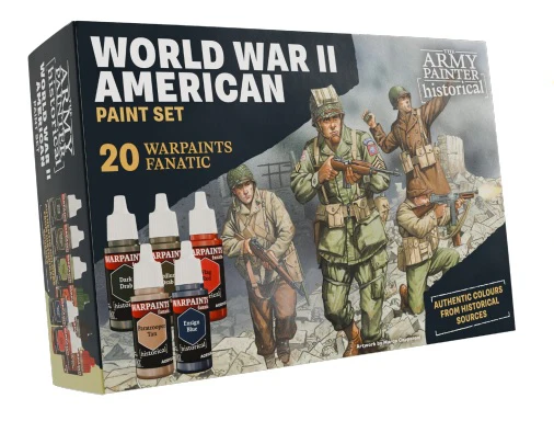 Army Painter Warpaints: Historical - WWII American Paint Set