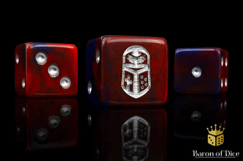 Barron of Dice: Imperial Helm red