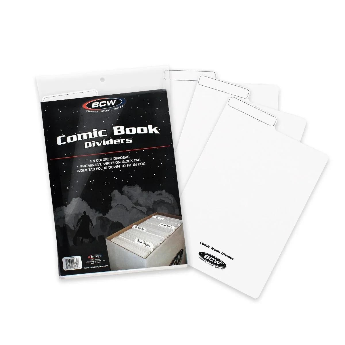 BCW Comic Book Dividers - White