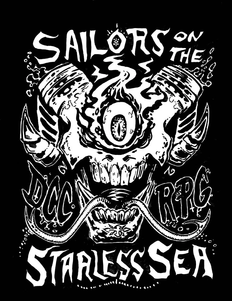 Dungeon Crawl Classics RPG: #67 - Sailors on the Starless Sea FOIL Hardcover Edition