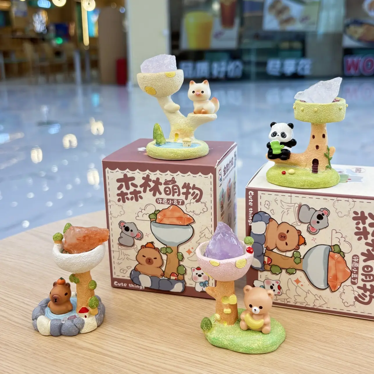 Forest Animal Crystal Blind Box