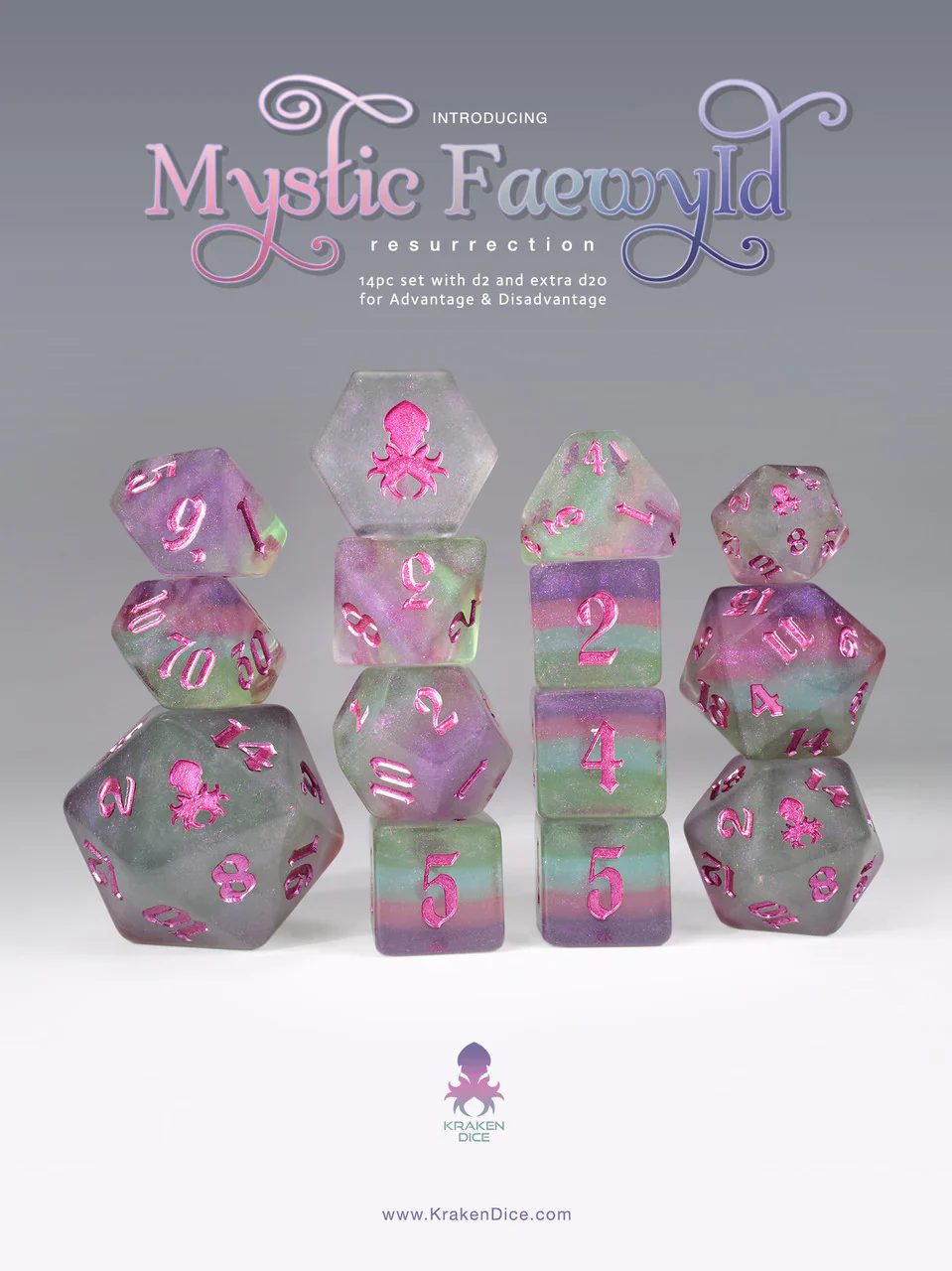 Kraken Dice - Mystic Sets