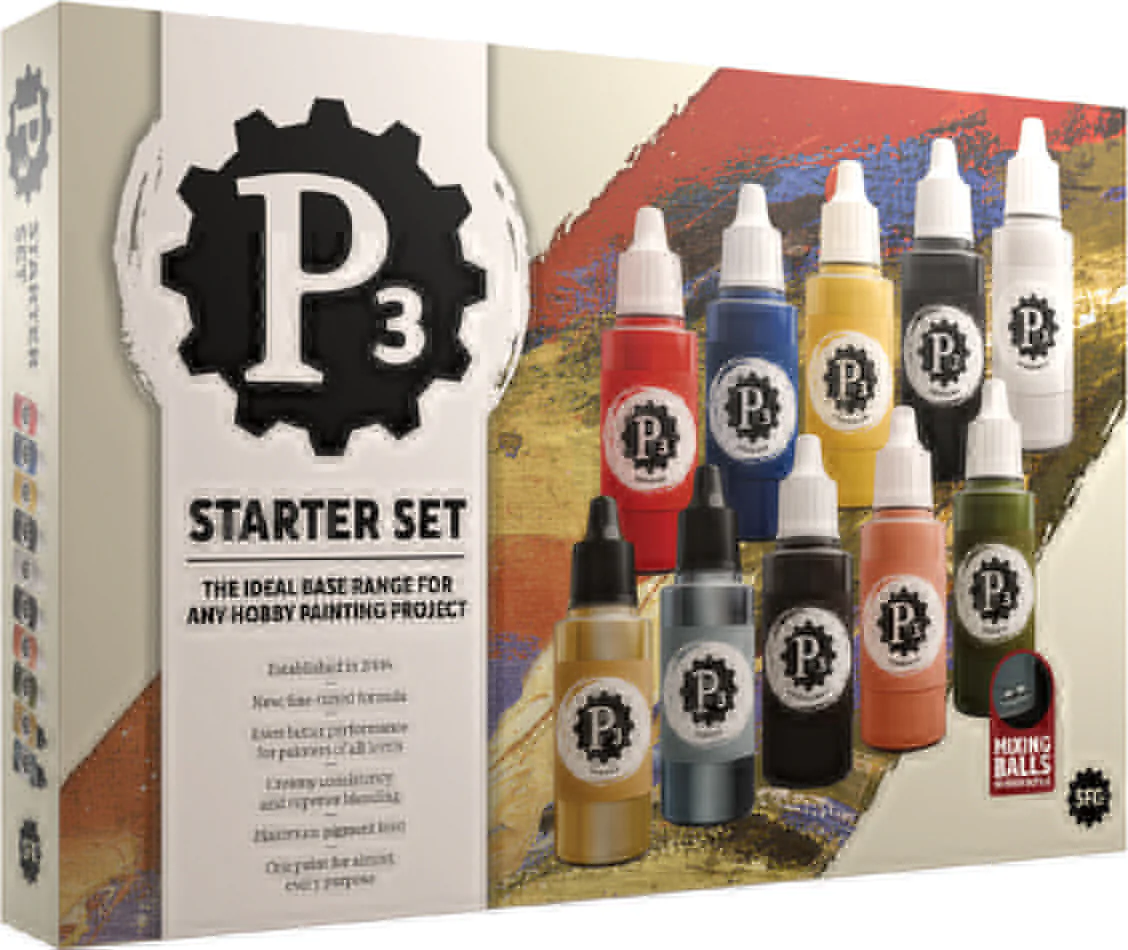 P3 Paint: Starter Set (10 Paints)
