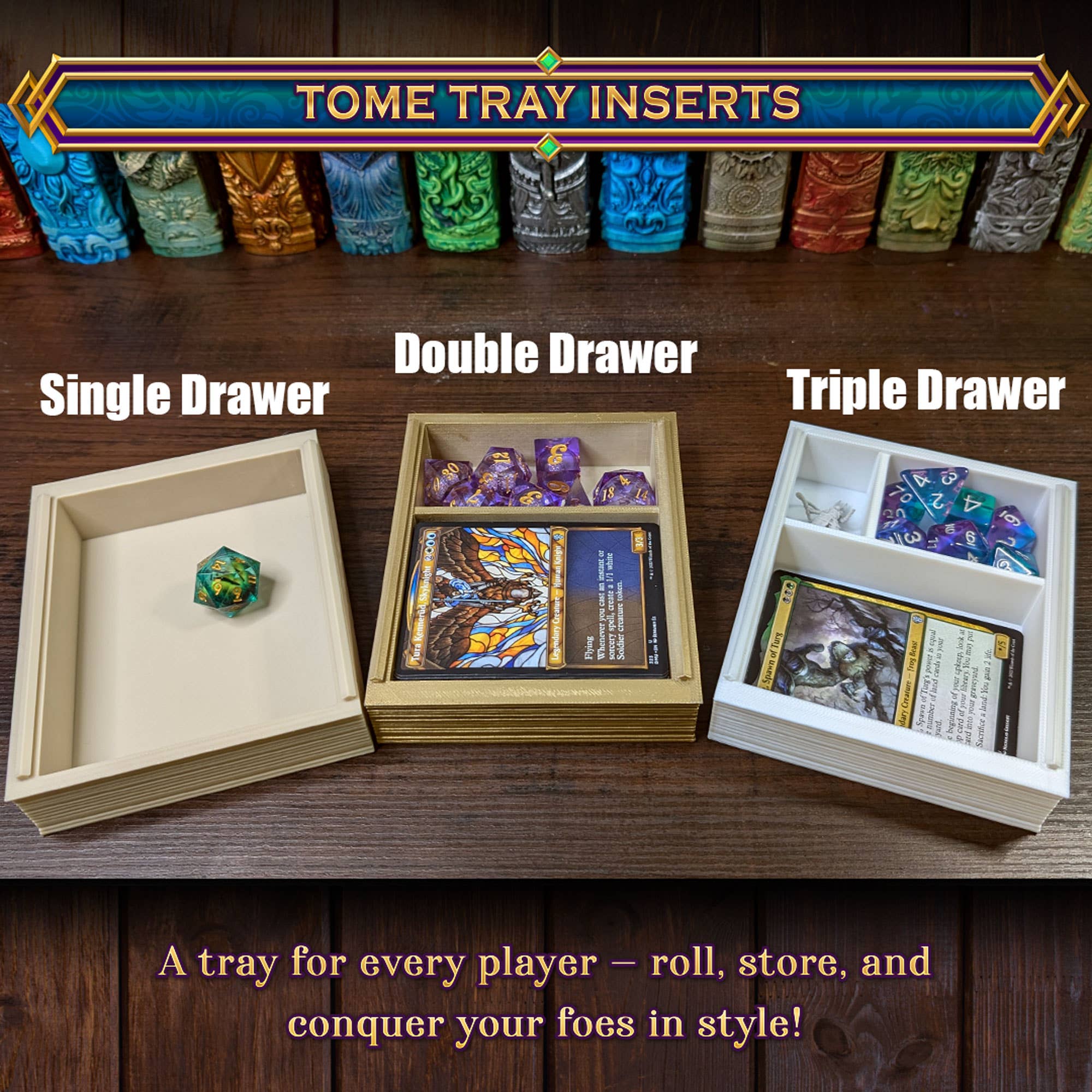 Pirate Yarr Storage Tome for TTRPG, MTG, Pokemon, D&D Gaming - Image 6