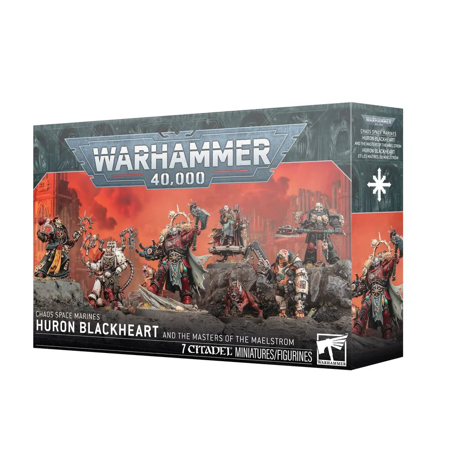 Warhammer 40k: Chaos Space Marines Huron Blackheart and the Masters of the Maelstrom