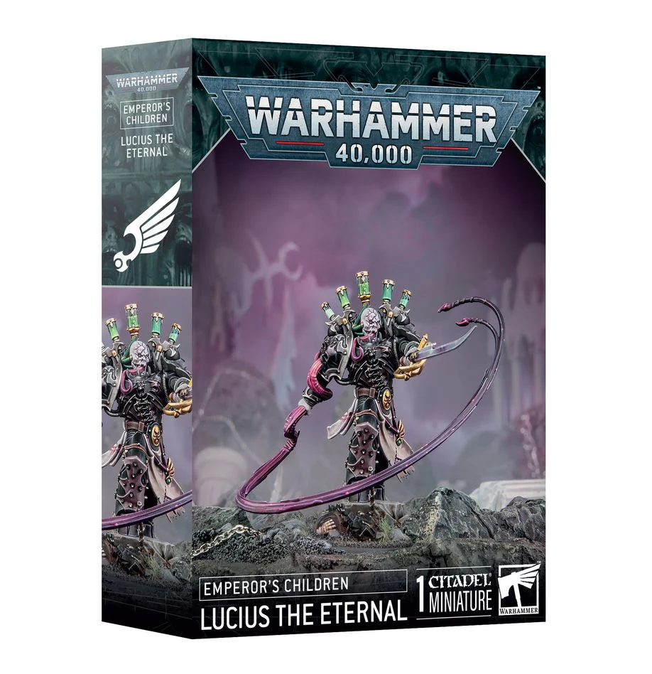 Warhammer 40k: Emperors Children Lucius The Eternal